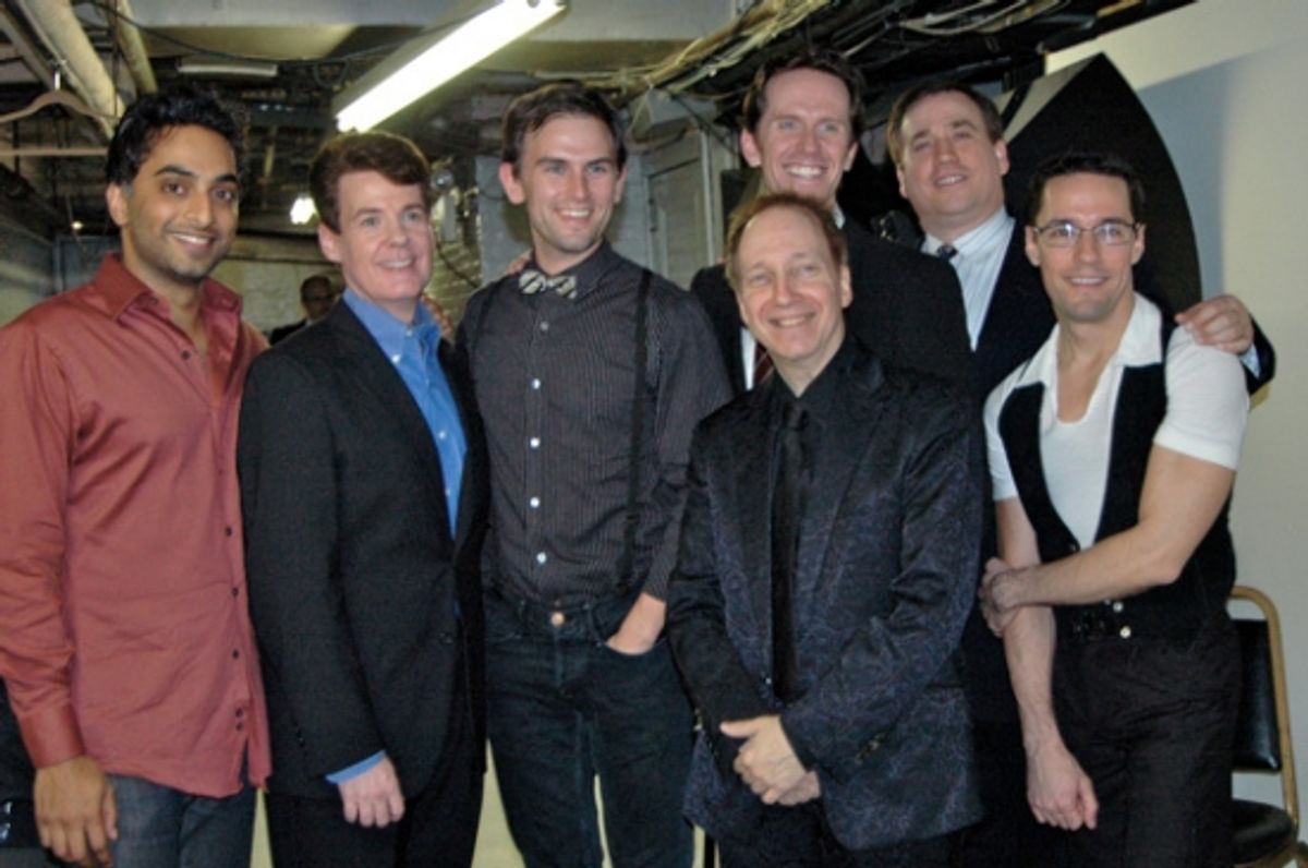 Manu Narayan, John Easterlin, Daniel Reichard, Scott Siegal, Jeffry Denman, Bill Daugherty, David Brian Colbert at 