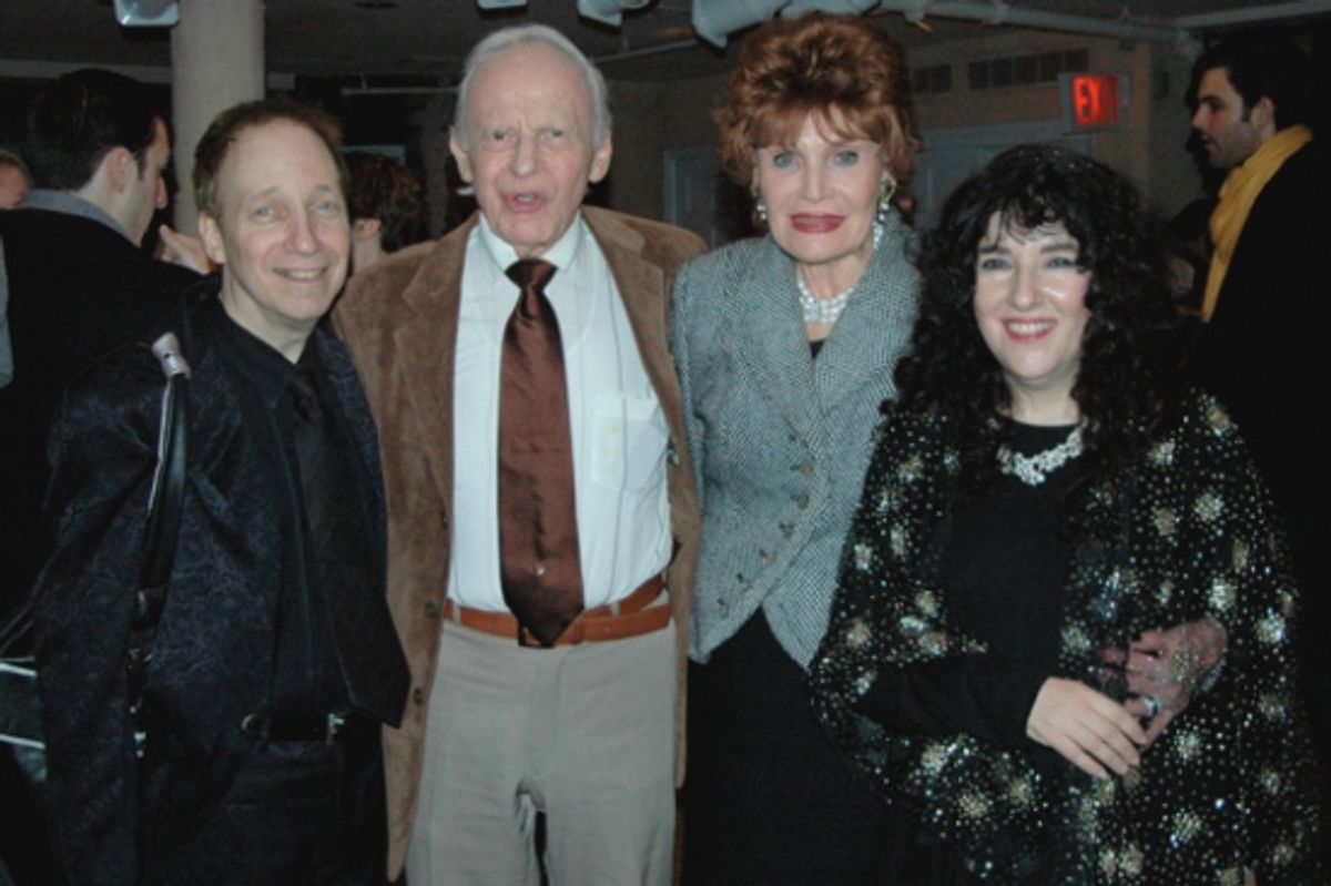 Scott Siegal, Ervin Drake, Edith Drake, Barbara Siegal at 