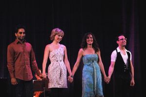 Manu Narayan, Jill Paice, Janet Metz, David Brian Colbert Photo