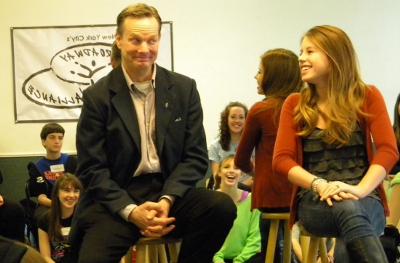 Photo Flash: BYE BYE BIRDIE'S Bill Irwin and Allie Trimm Inspire the Students of Broadway Artists Alliance  Image