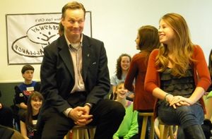 Bill Irwin and Allie Trimm Photo