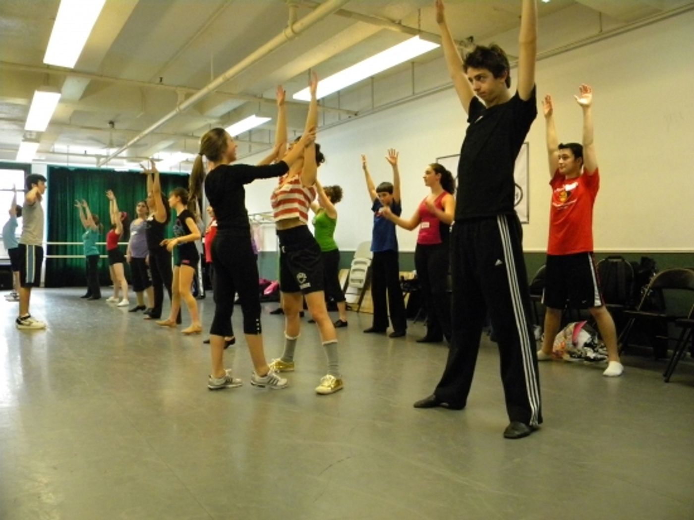 Photo Flash: BYE BYE BIRDIE'S Bill Irwin and Allie Trimm Inspire the Students of Broadway Artists Alliance  Image