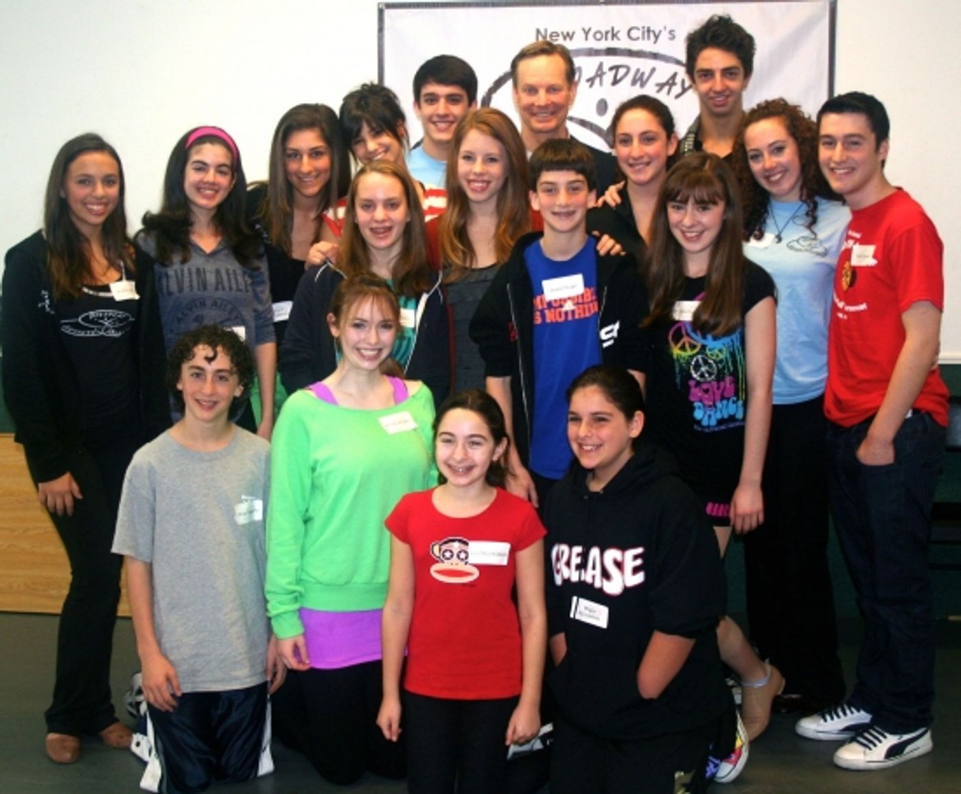 Photo Flash: BYE BYE BIRDIE'S Bill Irwin and Allie Trimm Inspire the Students of Broadway Artists Alliance  Image
