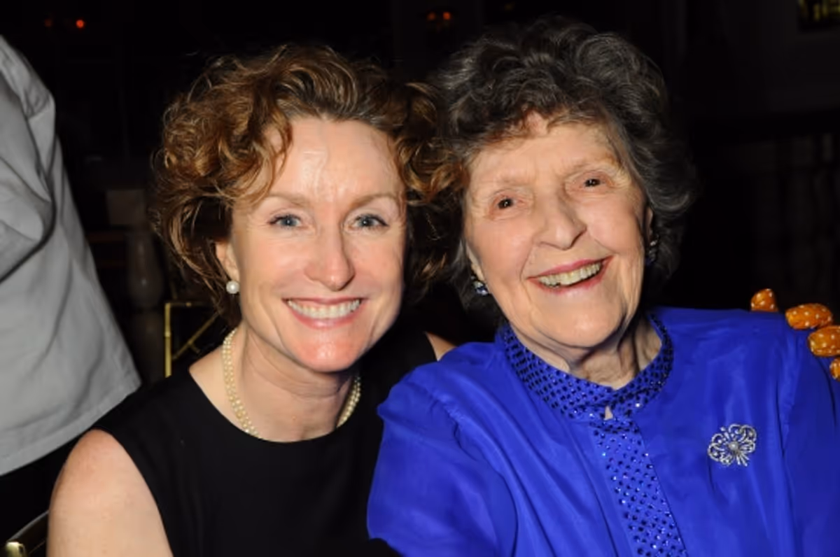 Lisa Banes and Joan Warburg at Abigail Disney, David Ives, Clive Davis & More at The Acting Company's Shakespearean Masquerade, 11/16