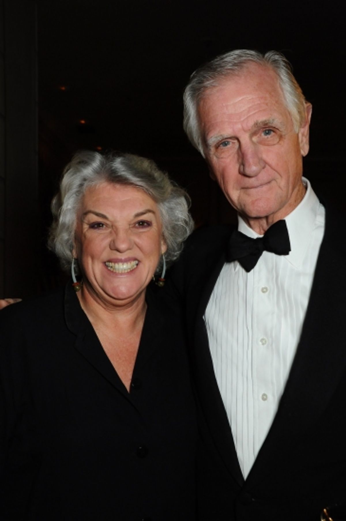Tyne Daly and Edgar Lansbury, Acting Company's Chairman Emeritus at 