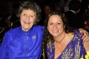 Acting Company board President, Joan M. Warburg and Abigail Disney Photo