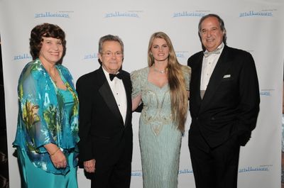 Elizabeth Halverstam (Director of Arts Horizons), John Devol, Bonnie Comley and 
 Photo