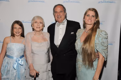 Leah Lane, Celeste Holm, Stewart F. Lane and Bonnie Comley Photo
