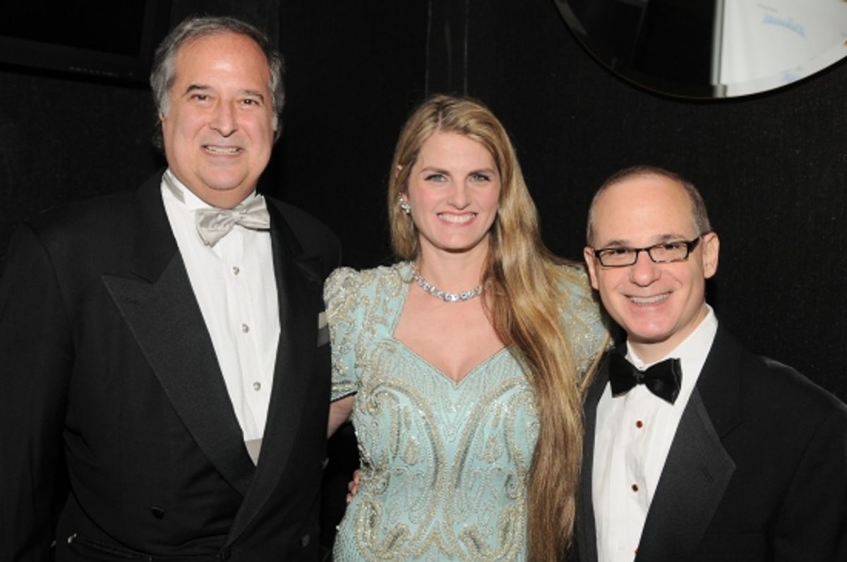 Stewart F.Lane, Bonnie Comley and Lee Harris ( 1010 WINS)
 at 