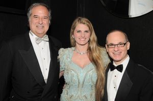 Stewart F.Lane, Bonnie Comley and Lee Harris ( 1010 WINS) Photo