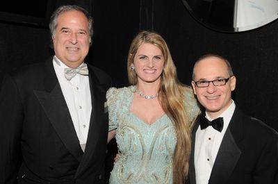 Stewart F.Lane, Bonnie Comley and Lee Harris ( 1010 WINS) Photo