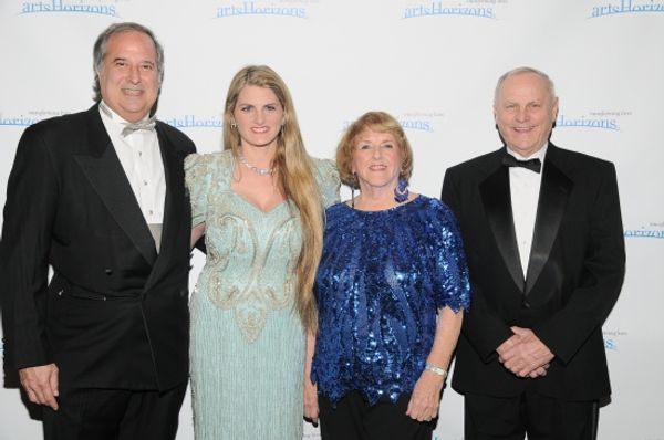 Stewart F. Lane, Bonnie Comley, Virginia Comley and James Comley Photo