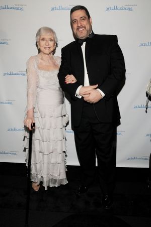 Celeste Holm and Frank Basile Photo