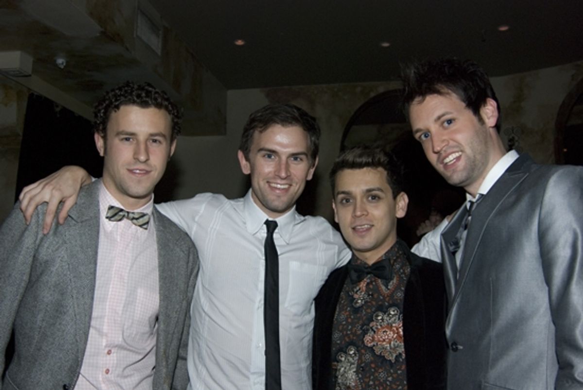 Daniel Reichard, Michael Longoria at 