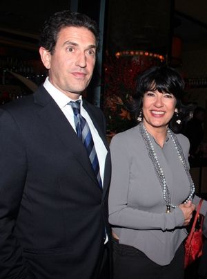 Jamie Rubin and Christiane Amanpour Photo
