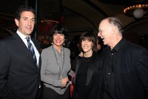 Jamie Rubin, Christiane Amanpour, Nora Ephron and Nicholas Pileggi
 Photo