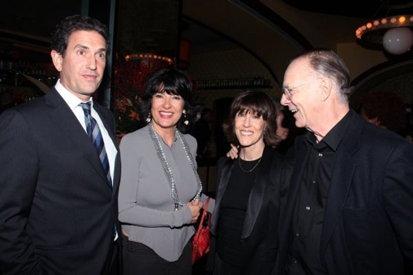 Amanpour, Nora Ephron and Nicholas Pileggi Photo