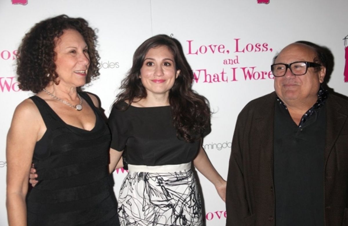 Rhea Perlman, Lucy DeVito and Danny DeVito at 