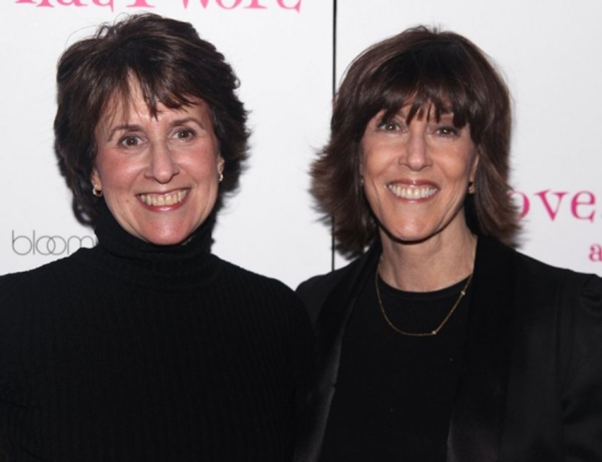 Delia Ephron and Nora Ephron at 