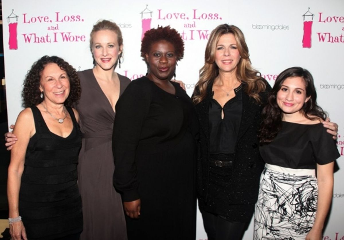 Rhea Perlman, Katie Finneran, Capathia Jenkins, Rita Wilson and Lucy DeVito at 