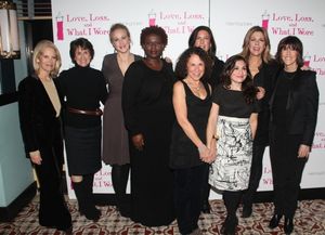 Daryl Roth, Delia Ephron, Katie Finneran, Capathia Jenkins, Rhea Perlman, Karen Carpenter, Lucy DeVito, Rita Wilson and Nora Ephron @ BroadwayWorld Daryl Roth, Delia Ephron, Katie Finneran, Capathia Jenkins, Rhea Perlman, Karen Carpe Photo