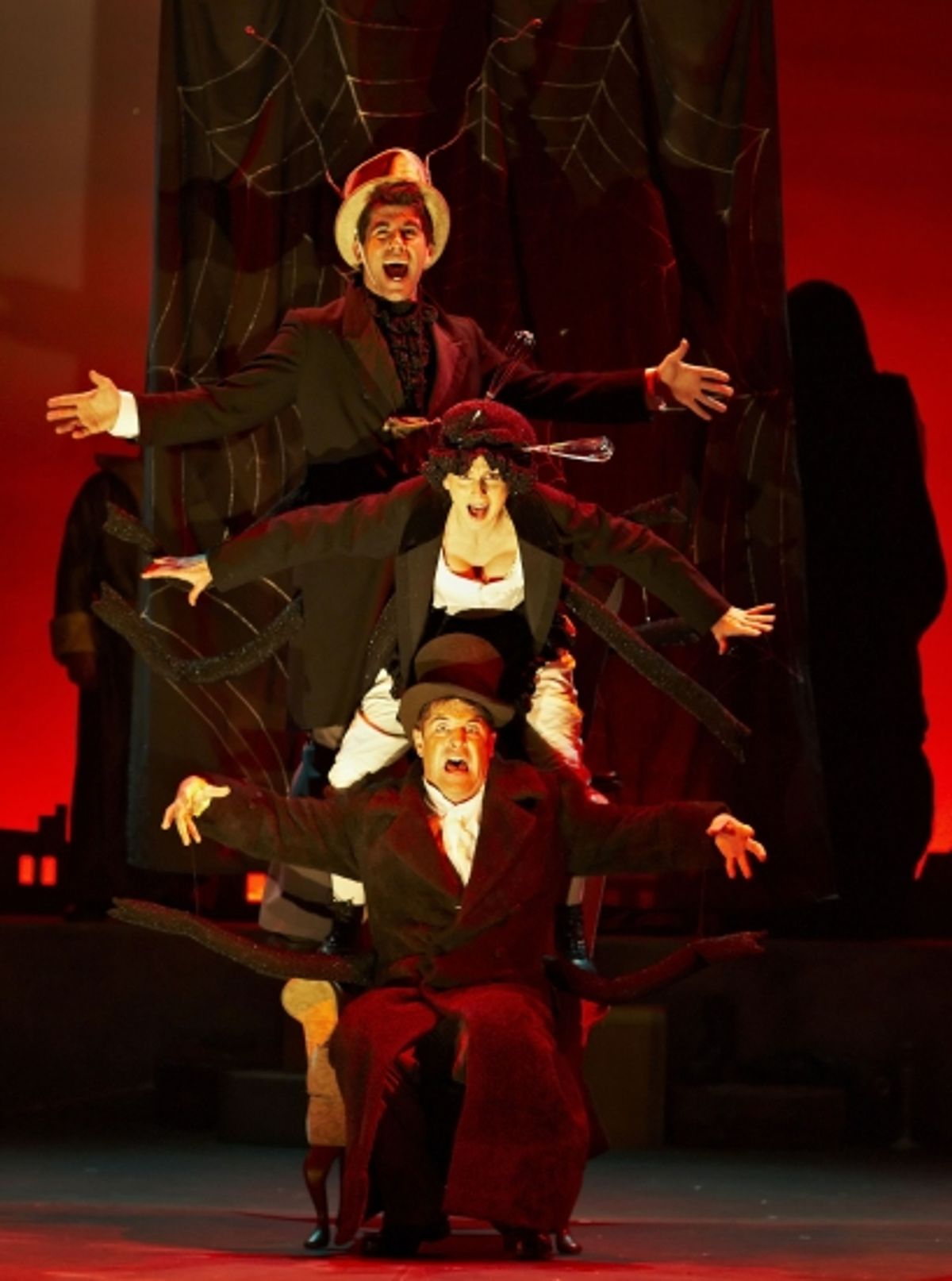 Simon Lipkin, Rebecca Thornhill and Michael Matus at 