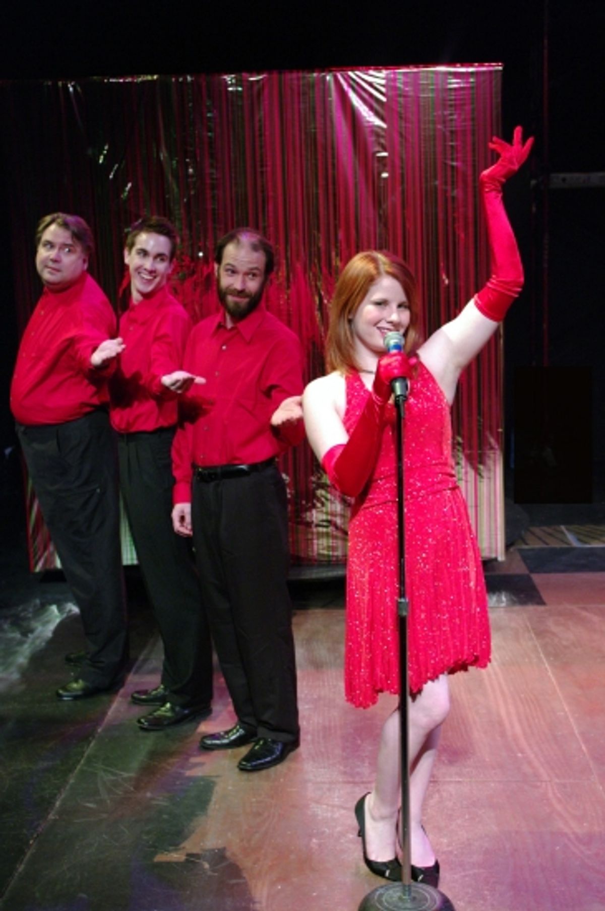 Stephen Hunt, Jason Gloye and Michael Shelton at 