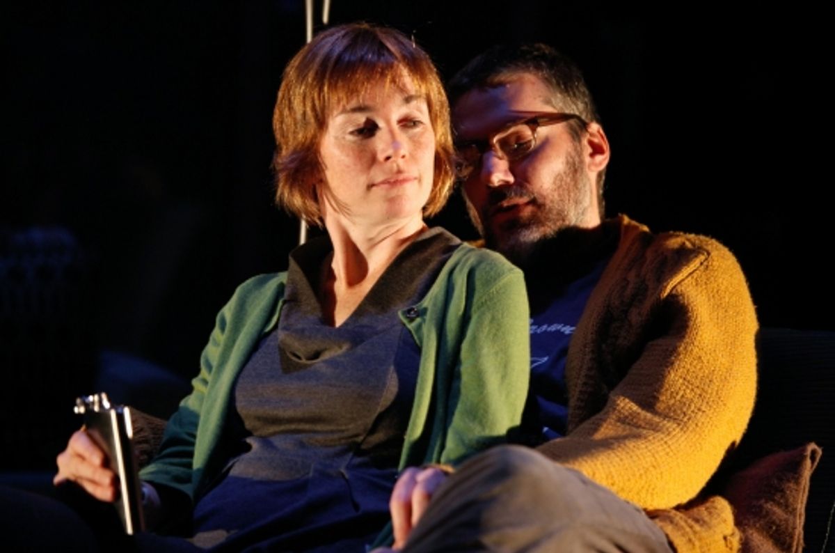 Julianne Nicholson and Glenn Fitzgerald at 