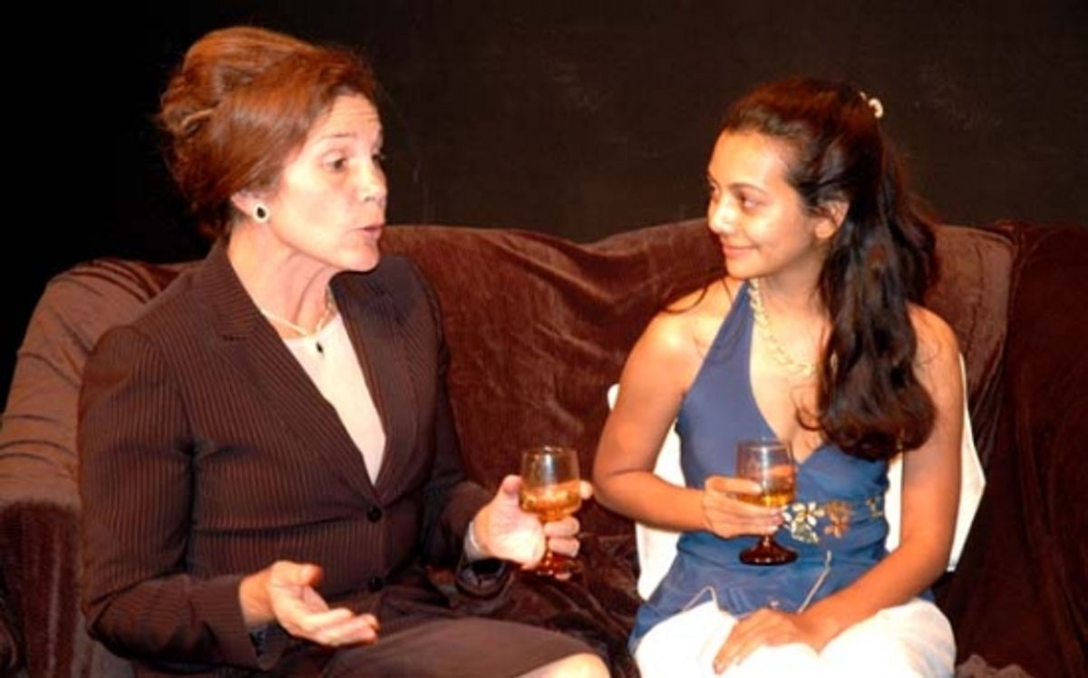 Kathi-Jane and Indrani Rauth at 