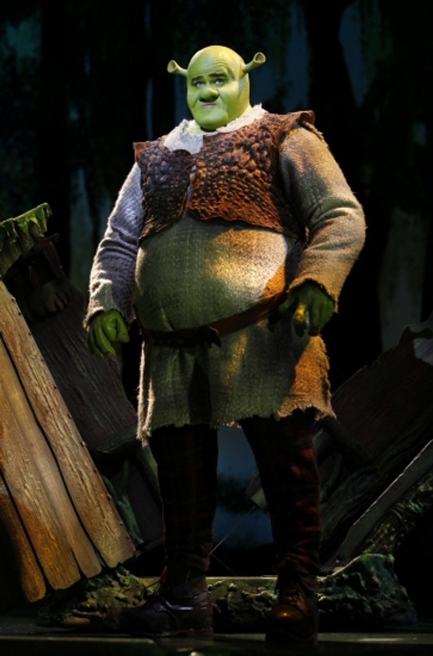 Photo Flash: Ben Crawford is SHREK THE MUSICAL's 'Big, Bright & Beautiful' New Leading 'Ogre'  Image