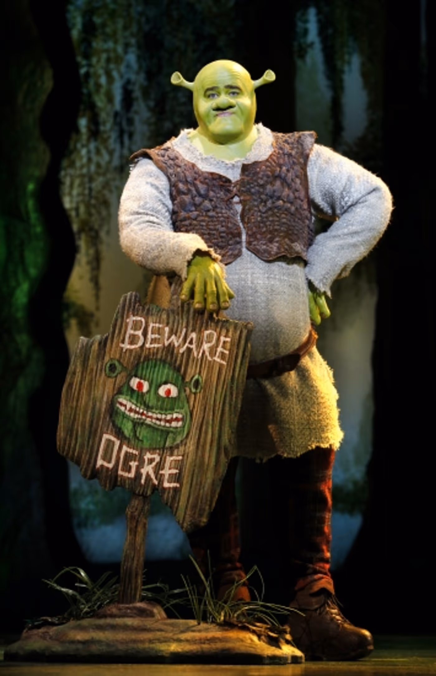 Photo Flash: Ben Crawford is SHREK THE MUSICAL's 'Big, Bright & Beautiful' New Leading 'Ogre'  Image