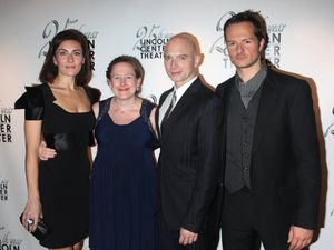 Laura Benanti, Sarah Ruhl, Michael Cerveris and Chandler Williams Photo