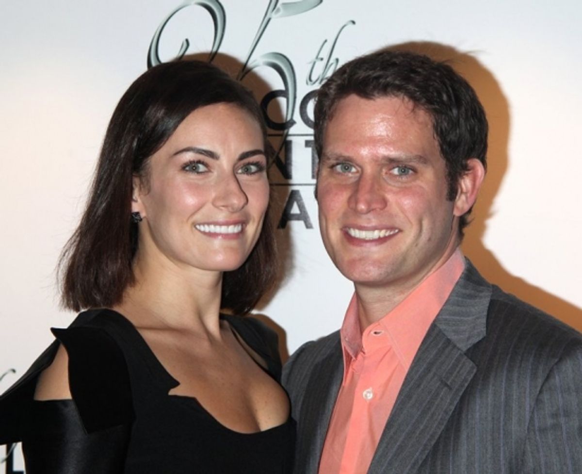 Laura Benanti and Steven Pasquale at 