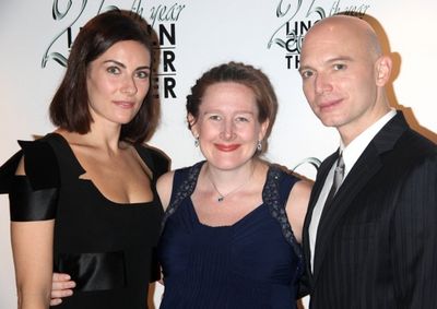 Laura Benanti, Sarah Ruhl and Michael Cerveris Photo