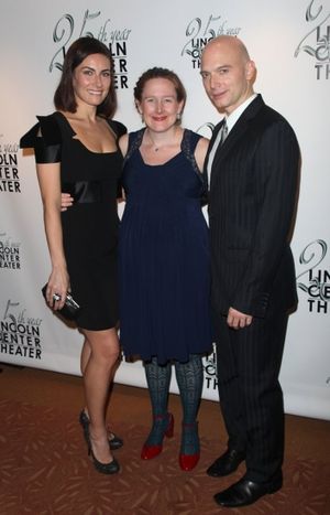 Laura Benanti, Sarah Ruhl and Michael Cerveris Photo