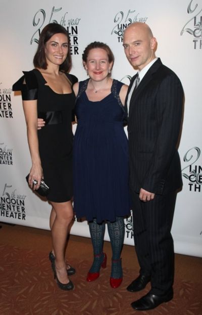 Laura Benanti, Sarah Ruhl and Michael Cerveris Photo