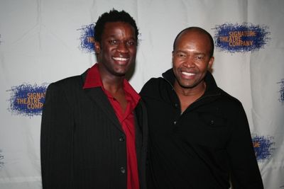 Gilbert Owour and Leon Addison Brown Photo