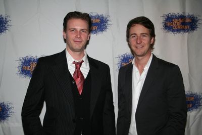 Bill Heck and Edward Norton Photo
