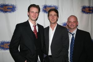 Bill Heck, Edward Norton and Michael Wilson @ BroadwayWorld Bill Heck, Edward Norton and Michael Wilson Photo