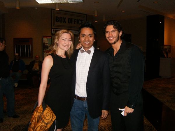 Jennifer Buhrow, Adrian Fontanilla and Michael Glazer Photo