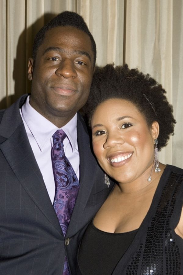 Melinda Doolittle with Music Director Raymond Angry Photo