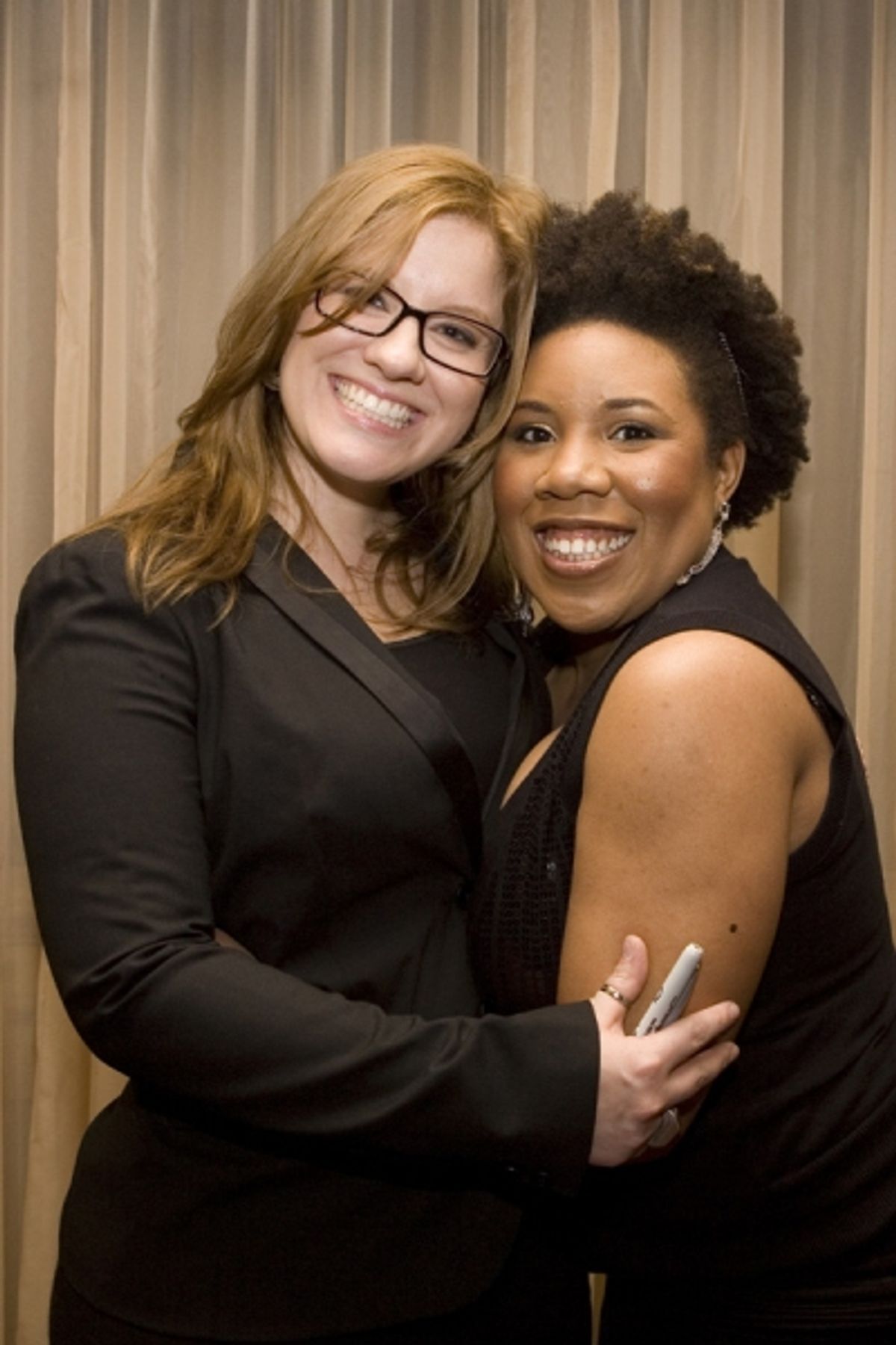 Melinda Doolittle with her manager Kelley Norris at 