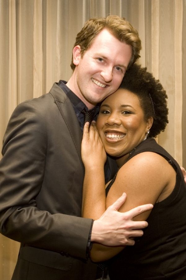 Melinda Doolittle with singer and actor Doug Cordes Photo