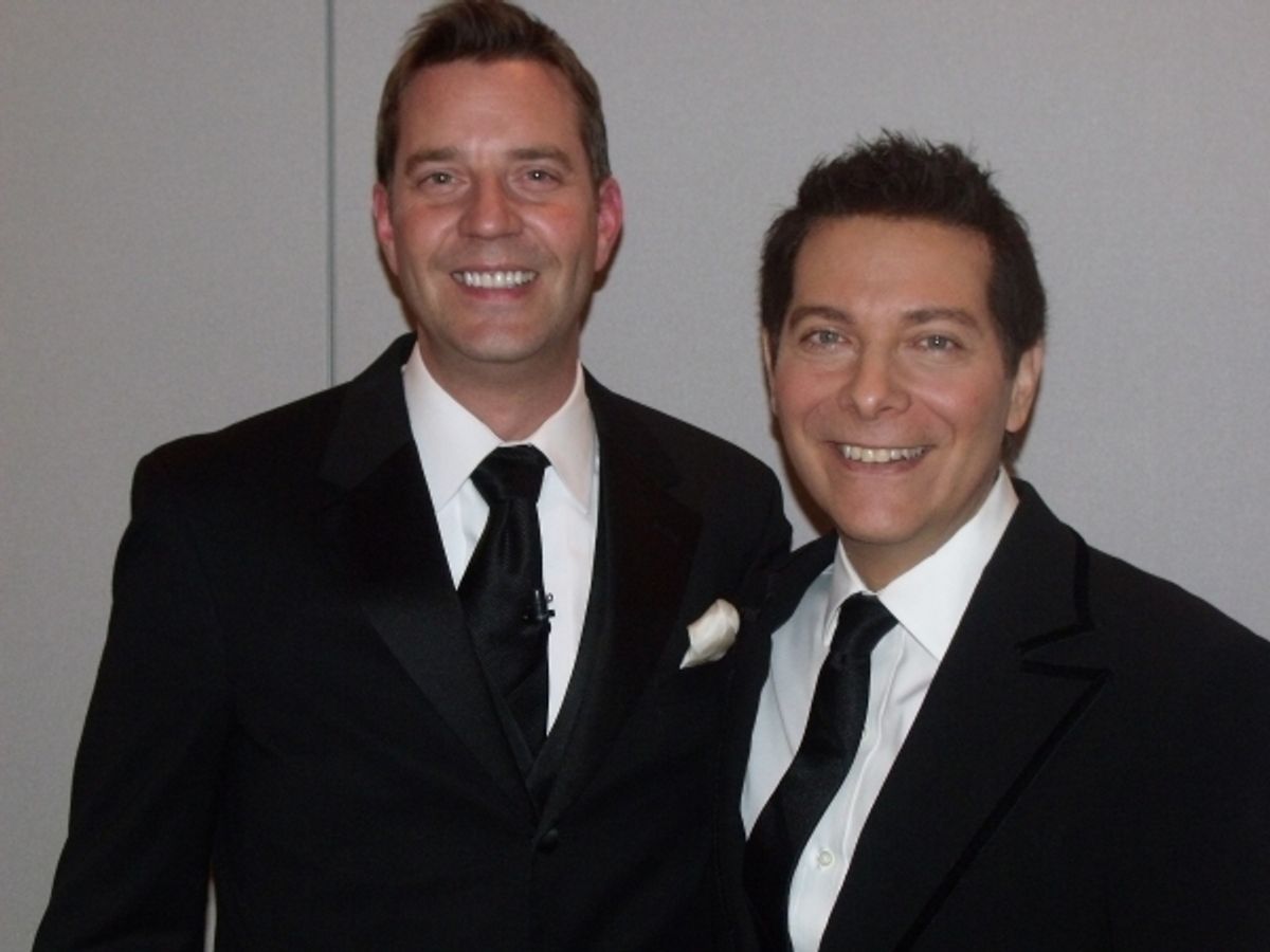 Steven Reineke and Michael Feinstein at 