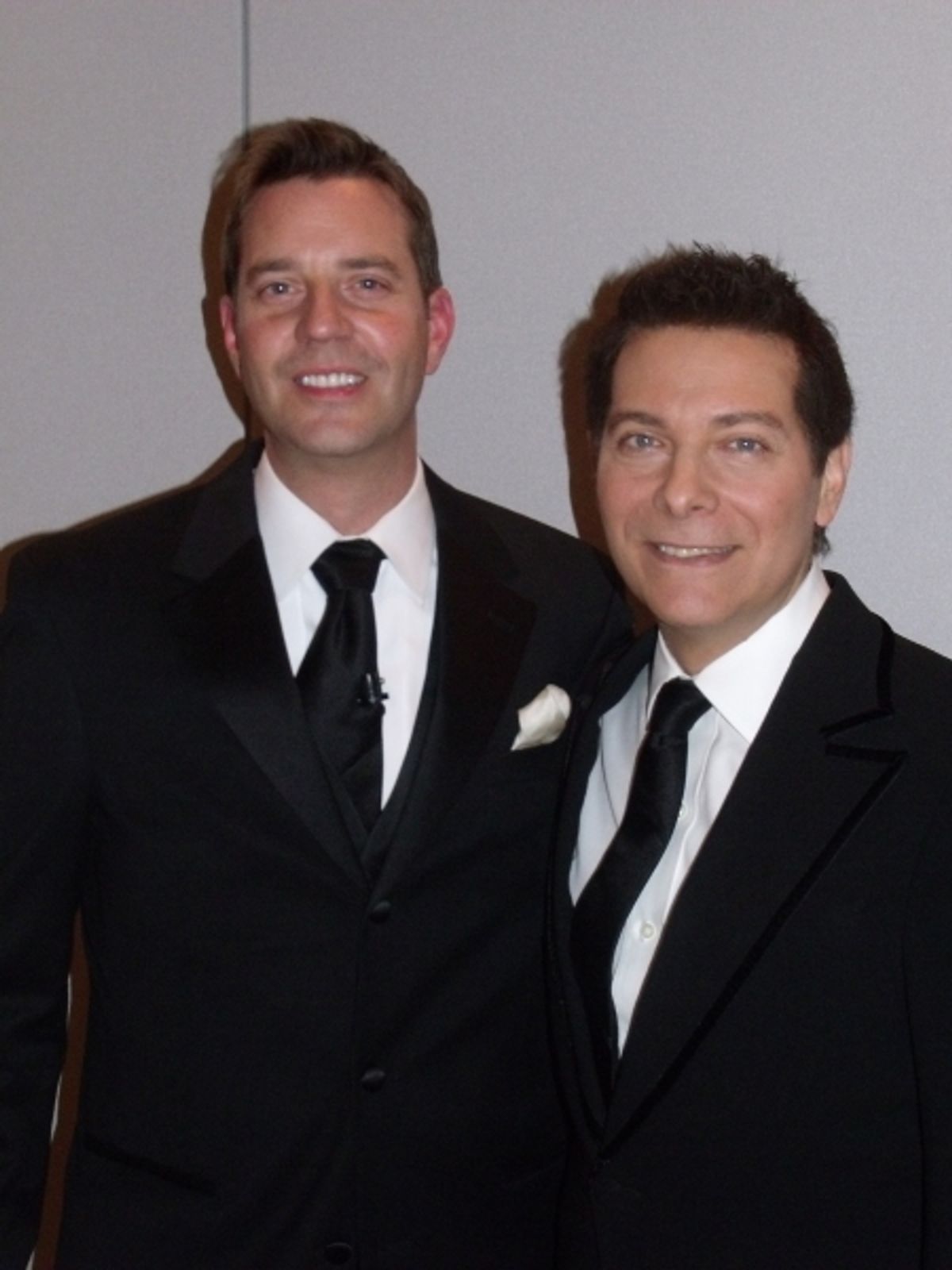Steven Reineke and Michael Feinstein at 