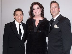 Michael Feinstein, Ann Hampton Callaway and Steven Reineke Photo