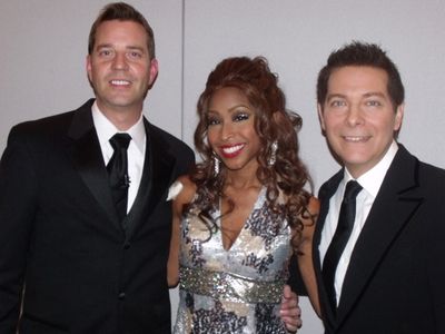 Steven Reineke, K'Nenge and Michael Feinstein Photo