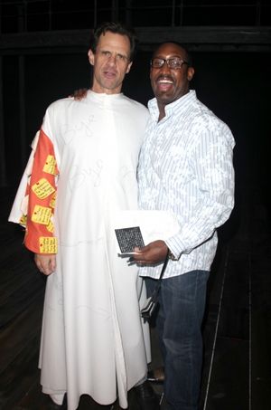 Michael X. Martin an Quentin Earl Darrington @ BroadwayWorld Michael X. Martin an Quentin Earl Darrington Photo