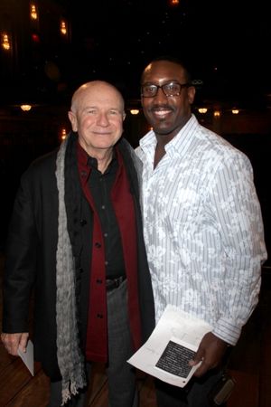 Terrence McNally and Quentin Earl Darrington @ BroadwayWorld Terrence McNally and Quentin Earl Darrington Photo