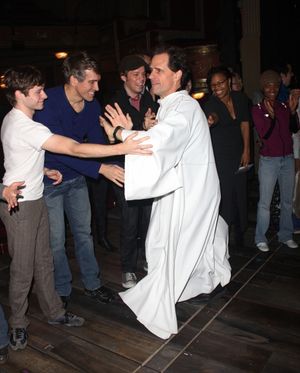 Bobby Steggert, Mike McGowan and Michael X. Martin Photo